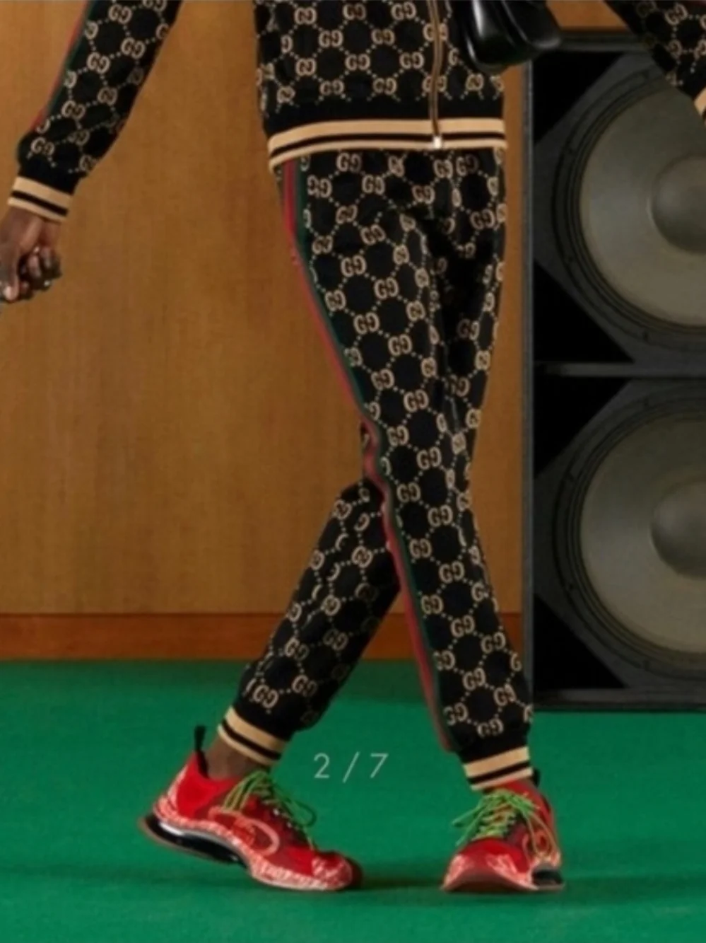 Gucci GG Jersey Cotton Jogging Pants